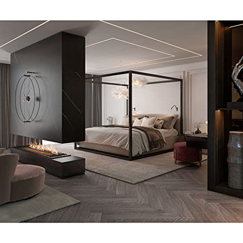 Nomon Barcelona Wall Clock | Fiberglass/Walnut/Chromed Brass #TOP5