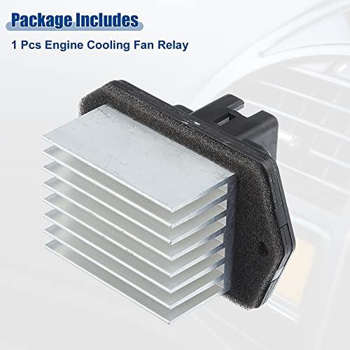 Image of ACROPIX Blower Motor Resistor Replacement Fit for Toyota Sienna - Pack of 1 Black Silver Tone