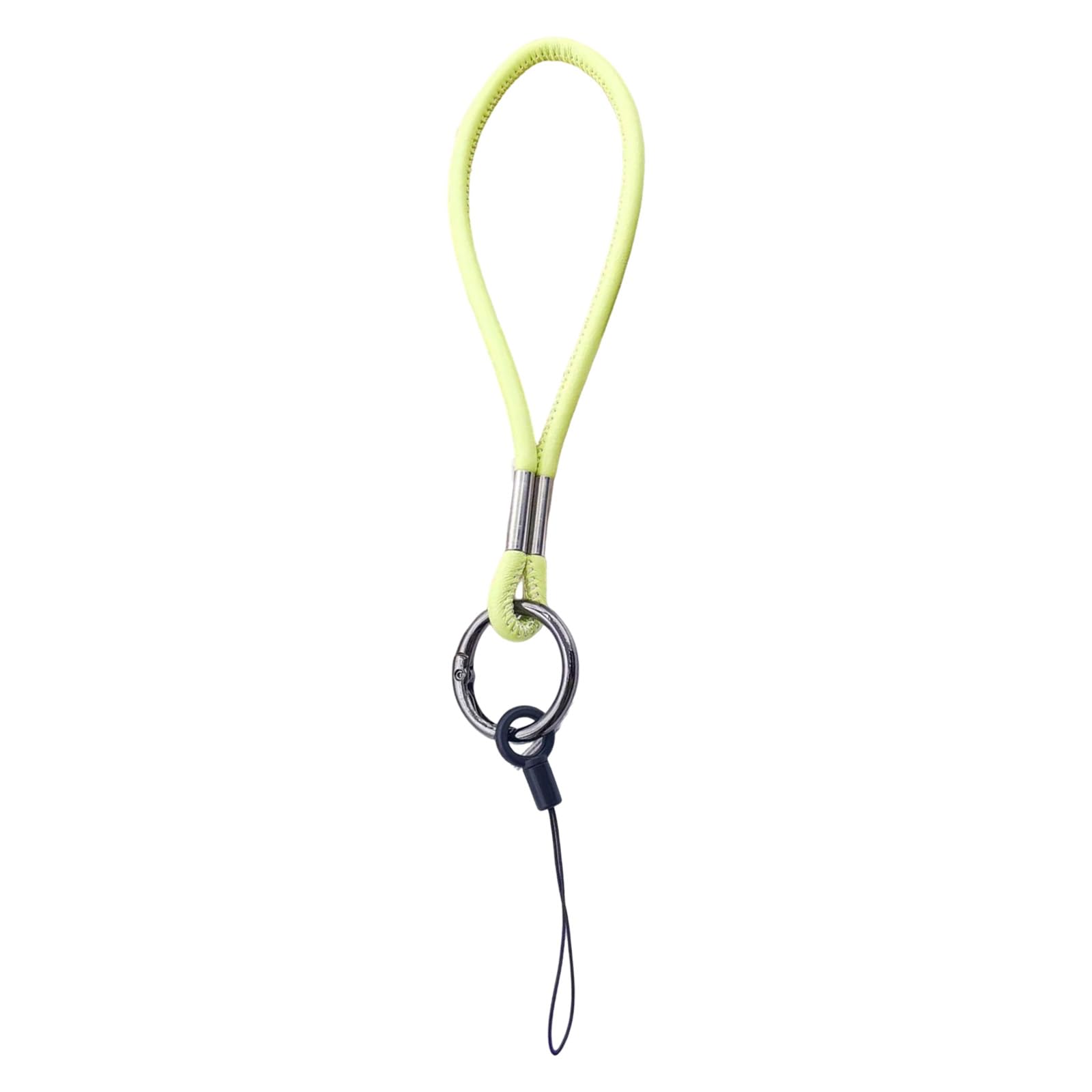 NEWFT Multipurpose PU Leather Phone Strap With Reinforced Clasp Water Resistant Keychain Lightweight Daily Carry Essential