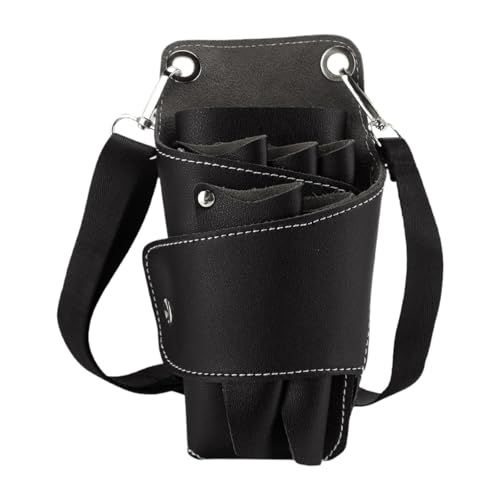 harayaa Bolsa de cabeleireiro, tesoura, mochila com cinto, cinto removível, multifuncional, prática,