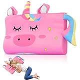 Kinderkissen, Calmly Einhorn Kissen Kinder, 45X27X6CM Kinderkopfkissen,...