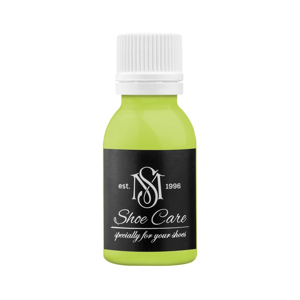 Teinture cuir NCS S 1060-G50Y Vert Poire MAVI STEP 100 ml pour rénover chaussures et sacs