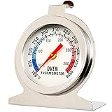 Termômetro analógico forno 600° inox com base