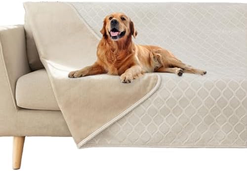 fuguitex Waterproof Dog Blanket Bed Cover Dog Crystal Velvet Moro...