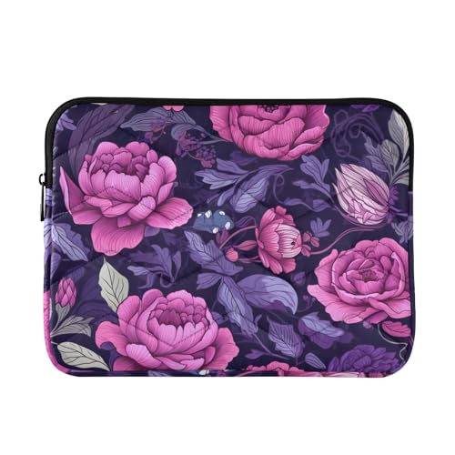 Funda para portátil 13-14 pulgadas con diseño floral