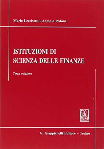Istituzioni di scienza delle finanze