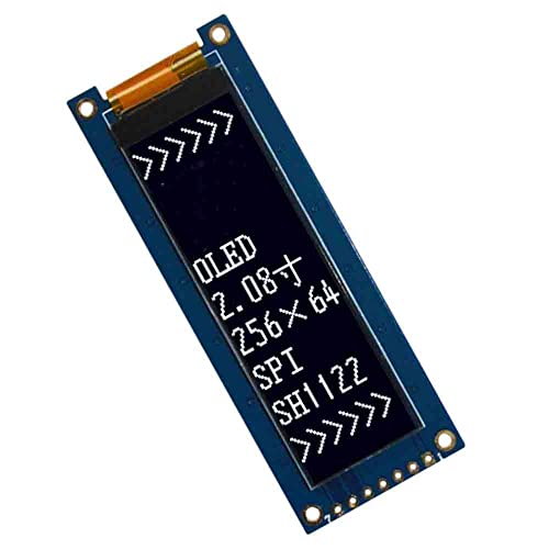 2.08 inch OLED LCD display module 256x64 driver SH1122 interface SPI (white)