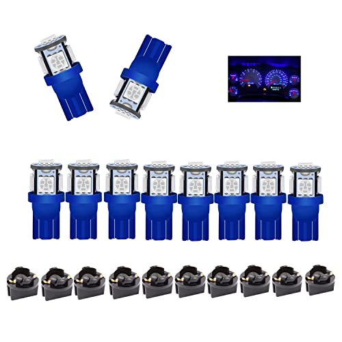 Bombilla LED MOAEWN T10 Azul Pack 10 miniatura 1