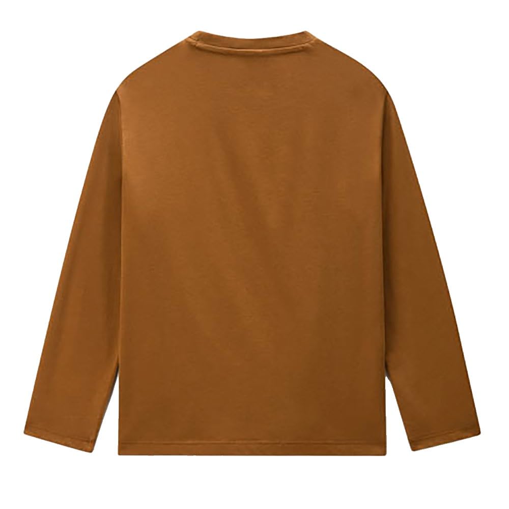 Napapijri New Box Logo Long Sleeve T-Shirt 4 Years