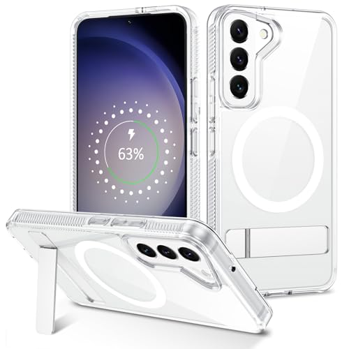 Coque Samsung S23 MagSafe GUAGUA avec support béquille intégrée antichoc