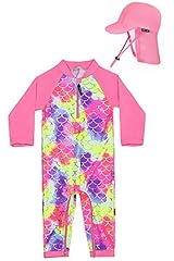 Pink Fish Scales With Sun Hat