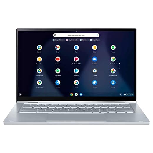 Asus Chromebook C425 Clamshell Laptop, 14" FHD 4-Way NanoEdge, Intel Core M3-8100Y Processor, 8GB RAM, 64GB eMMC Storage, Backlit KB, Silver, Chrome OS, C425TA-DH384