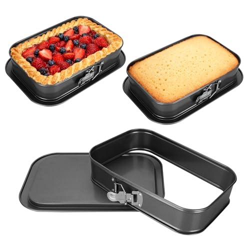 Moule rectangulaire anti-fuite pour la cuisson de cheesecakes
