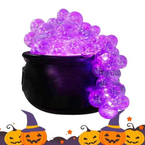 Caldero negro Halloween para recuerdos de invitados y regalos divertidos en fiestas de adultos 2