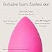 Beautyblender® | Original Pink Beauty Blender Makeup Sponge, Super-Soft Foam Easily Blends Foundations, Powders & Creams, Made in USA, Reusable, Washable, Streak Free Application, Vegan, Cruelty Free