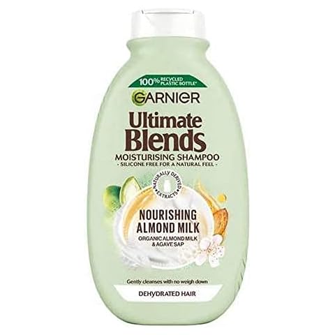 Garnier Ultimate Blends Almond Crush Shampoo 400ml Cover