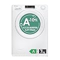 Candy Smart Pro Inverter Lavatrice Slim 7 Kg, Libera Installazione, Carica Frontale, Classe A-10%, 1300 Giri, 16 Programmi, 76 dB, Connessa, Cicli Rapidi, AxLxP 85x60x45 cm, Bianca - CO4 374TWM6/1-S