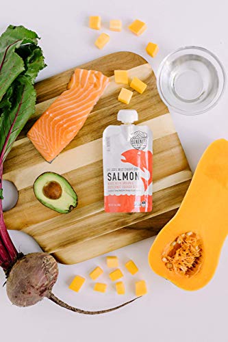 image for Serenity Kids Baby Food, Wild Caught Coho Salmon with Organic Butternu
