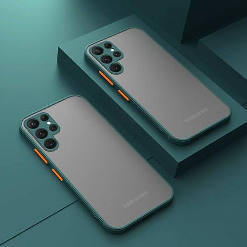 HANASE Funda de teléfono Mate Armadura a Prueba de Golpes para Samsung A72 A53 A52 A32 A51 A71 A21S S20 FE S21 S22 Ultra S20 Plus Funda Dura Transparente de Lujo, Z3, para A50