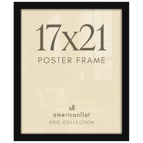 Image of Americanflat 17x21 Poster Frame - Engineered Wood - Black