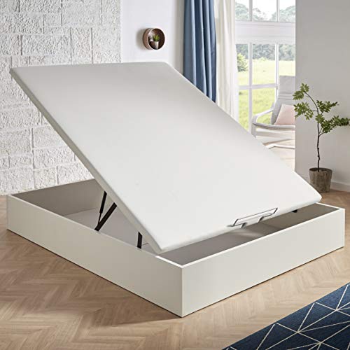 HOME Canapé abatible MagicBox Medida 135x190 cm Color Blanco