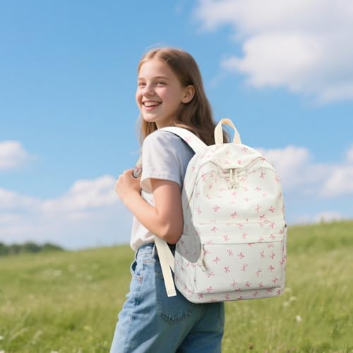 LEDAOU Girls Backpack with Lunch Box, 3 Piece School Backpack for Kids & Teens by LEDAOU - Used condition - Image 9