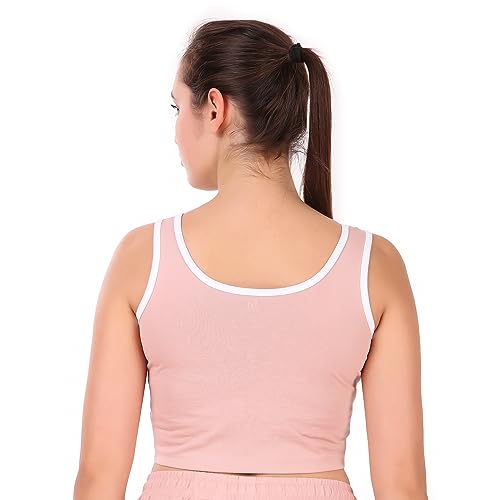 Image of ReDesign Apparels Women's Athleisure Dri Fast Workout Sleeveless Top Sports Gym Tshirt
