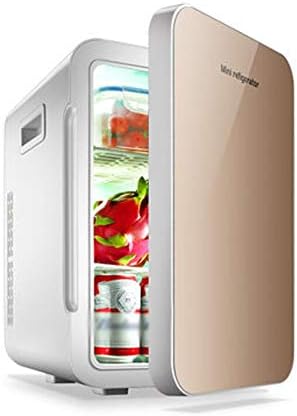 Mini Fridge 22 L Mini Fridge Refrigerator Car Home A Dual Use Compact Car Fridge 12/220 V Temperature Variations F-W25SA Portable Freezer (Color : White) (Sky Blue)
