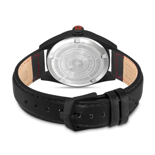 Image of Swiss Military Hanowa SMWGA0001550 Airman First Class - Swiss Made Round Olive Watch for Men