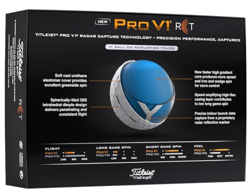 Titleist Pro V1 RCT Golf Balls – Premium Performance