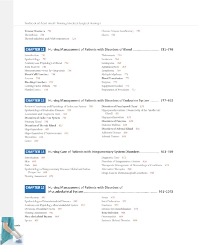 Image of Textbook of Adult Health Nursing-I and II | As per the Revised INC Syllabus (2021-22) for BSc Nursing (PB 2026): 2