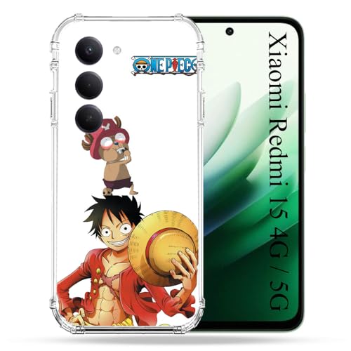 Coque Xiaomi Redmi 15 4G One Piece Chopper évite les casses