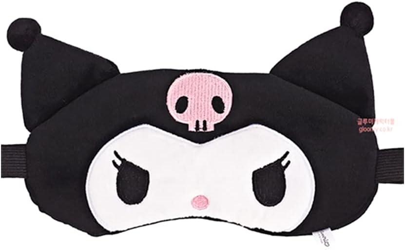 hellokittyfriends Hello Kitty Friends Characters Sleeping Eye Mask 1PC (Cinnamoroll / Pompompurin) (Kuromi)