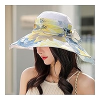 Chapeaux de plage pour femme pour l'été - Chapeau de soleil en dentelle