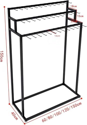 Support de présentation vertical pour ceintures et organisateur dressing