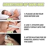 Tinnitus Relief Spray, Ear Drops for Ear Infection, Stop Tinnitus Instantly, Fast Acting Tinnitus Relief for Ringing Ears, Ear Pain Relief, Gentle & Safe, Ear Wax Removal - Image 7