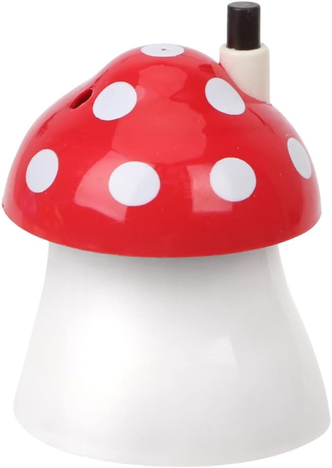 Toothpick Dispensing Cutlery Plastic Toothpick Storage Container Box Toothpick Holder Mushroom Shape (A As Shows)