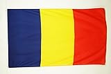 AZ FLAG - Flagge Rumänien – 150 x 90 cm aus Polyester – Flagge Rumänien mit integrierten Messingösen – 80 g