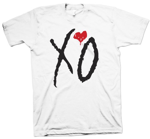 XO THE WEEKND T SHIRT (Large - 42-44 Chest, White) 6041002194 Book Cover