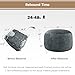 ILPEOD 3 Feet Bean Bag Chair - BeanBag Chairs for Adults, Living Room Furniture Sofa with Soft Micro Fiber Cover, Round Fluffy Couch for Bedroom College Dorm - Grey