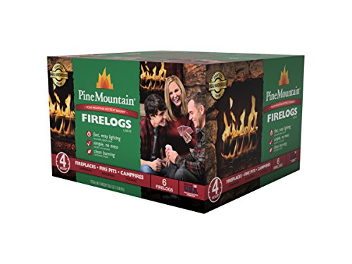 image for Pine Mountain Traditional 4-Hour Firelog, 6 Logs Long Burning Firelog 
