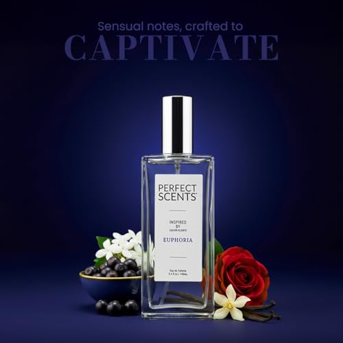 Image of Perfect Scents Fragrances, Inspired by Calvin Klein's Euphoria, Women's Eau de Toilette, CLEAN, Vegan, Paraben-Free, Phthalate-Free, Never Tested on Animals, 3.4 Fluid Ounces