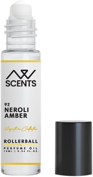 Neroli Portofino- Inspired Perfume Oil For Men & Women - Luxury Fragrance - Long Lasting Quality - Alcohol Free - 92 Neroli Amber 10ml Oil (ROLL ON)