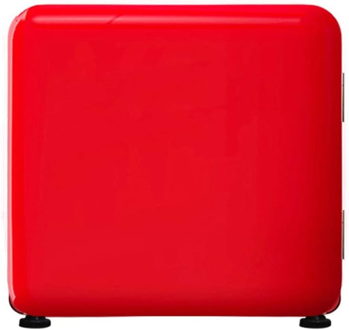 Mini fridge Cool Single Door Cooluli Infinity, Fresh And Simple Compact Compact Refrigerators For Office Apartments, Etc, White, Red, 45L (Color : Red)