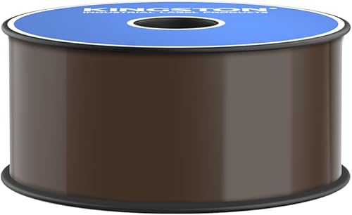 Kingston Cinta de etiquetas de vinilo premium, marrón, 2 "x 150 pies para DuraLabel, LabelTac, VnM SignMaker, SafetyPro, Viscom y otros