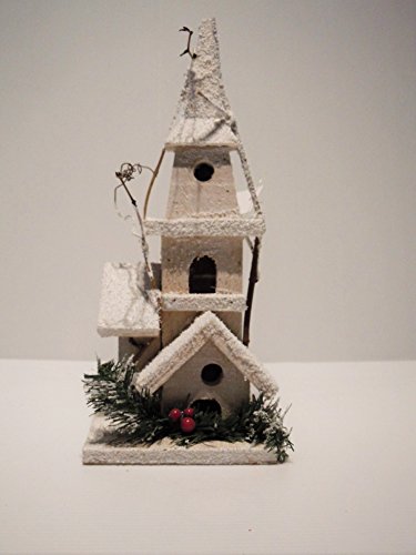 EDG ENZO DE GASPERI Chiesa Legno con 5 LED CM 30