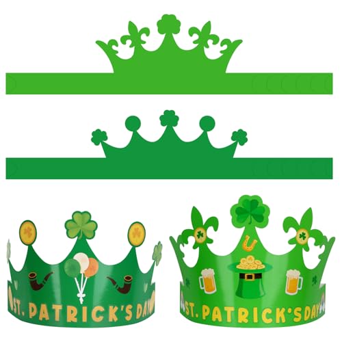 Adeortalk St. Patrick's Day Crown Crafts Kit
