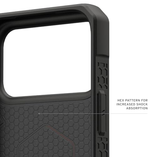 Image of Urban Armor Gear UAG Monarch Pro Magnetic Compatible, Rugged Heavy Duty Shockproof Military Grade Protective Case /Cover Designed for iPhone 17 Pro Max (2025) - Orange