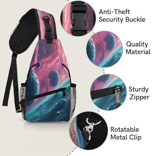 Bolso Sling para Hombre y Mujer Unisex miniatura 3