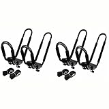 □ Heavy Duty & Reduzieren Sie Kratzer □: Alle oberflächenrostbeständigen Beschichtung und Hardware machen das Rack stärker und nicht leicht, um den Rust für längeres Produktleben zu erhalten.Ultra-High-Dichte-Schaumstoff kann die Reibung zwischen dem KAYAK zum Tragen von Kraft und dem Hull Finish-Schutz während des Transports reduzieren.